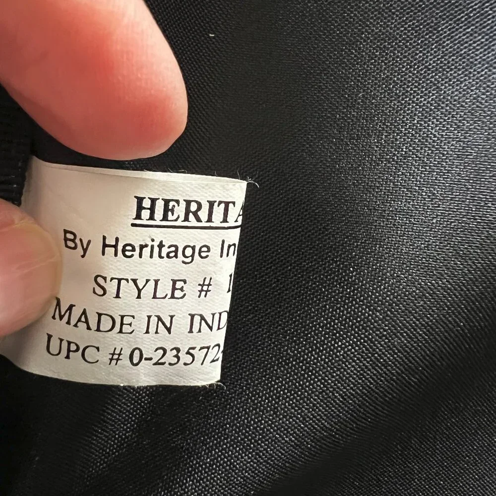 Heritage Laptop Backpack in Black